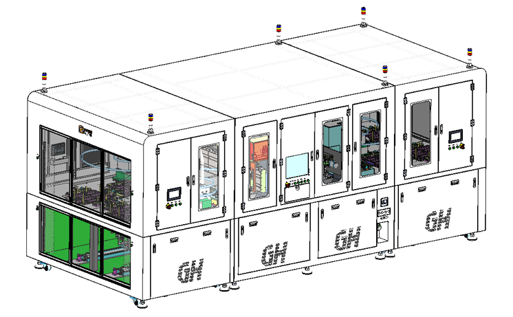 TFT全自动激光异形切割机