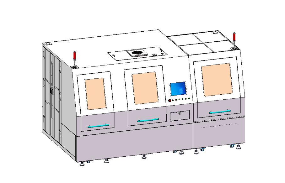 陶瓷双孔激光切割设备